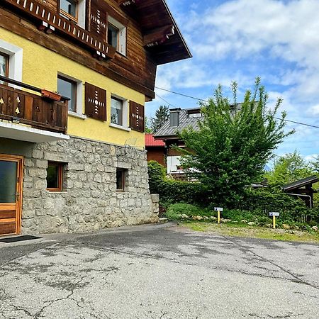 Chambre Independante Avec Salle De Bain Independante Au Rdc D Un Chalet A 25 Kms Chamonix 圣热尔韦莱班 外观 照片