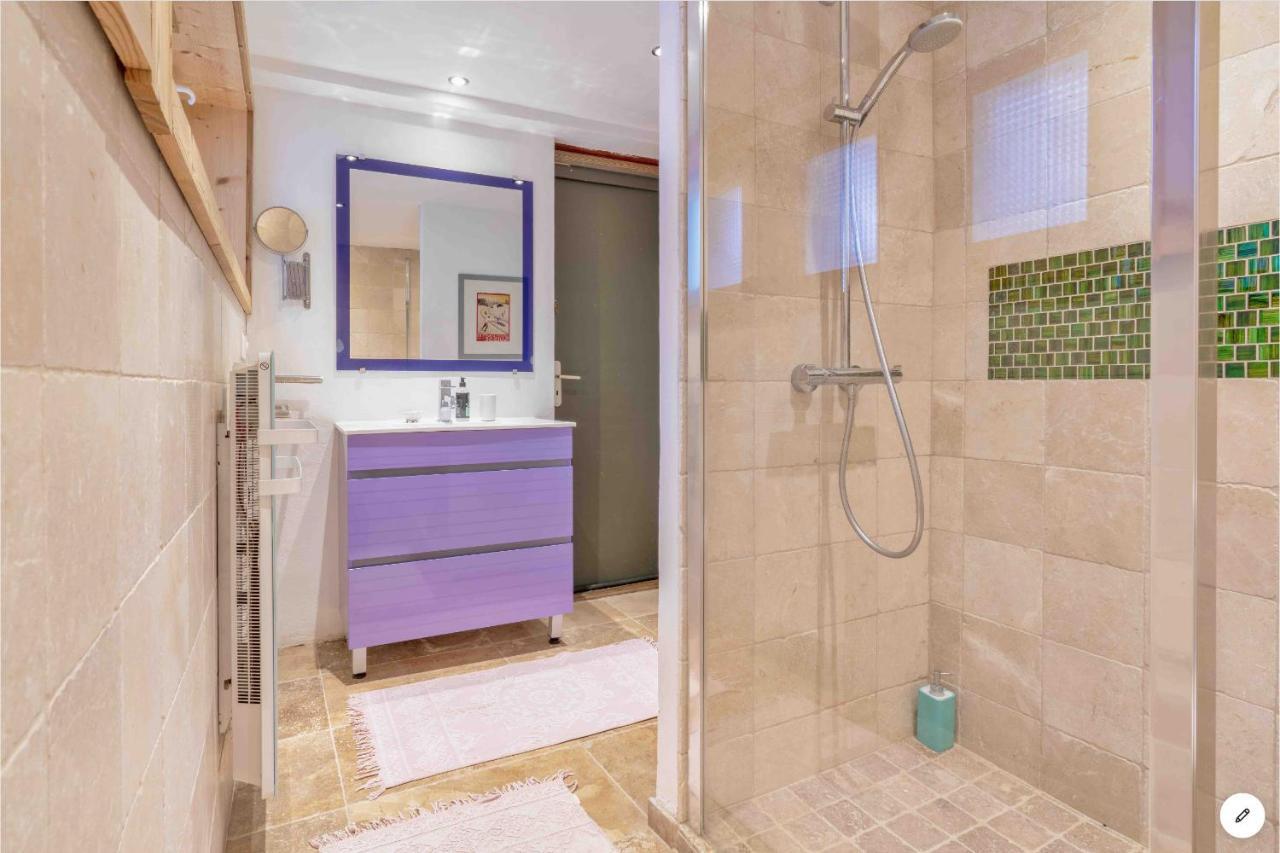 Chambre Independante Avec Salle De Bain Independante Au Rdc D Un Chalet A 25 Kms Chamonix 圣热尔韦莱班 外观 照片
